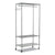 Alera® Wire Shelving Garment Rack, 40 Garments, 48w x 18d x 75h, Silver (ALEGR364818SR)