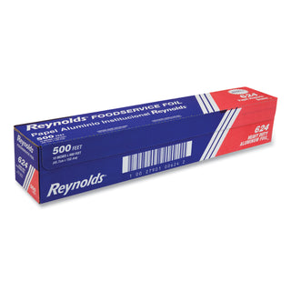 Reynolds® Heavy Duty Aluminum Foil Roll, 18" x 500 ft, Silver (624REYN)