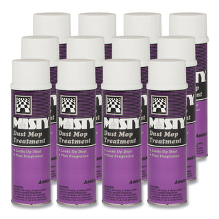 Misty® Dust Mop Treatment, Pine, 20oz Aerosol, 12/Carton (AMR1003402)