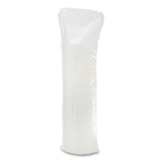 Dart® Plastic Lids, Fits 12 oz to 24 oz Hot/Cold Foam Cups, Straw-Slot Lid, White, 100/Pack, 10 Packs/Carton (DAR16SL)