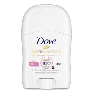 Dove® Invisible Solid Antiperspirant Deodorant, Floral Scent, 0.5 oz, 36/Carton (UNI66801CT)