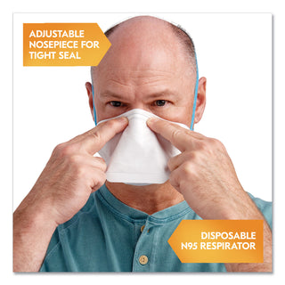 KleenGuard™ N95 Respirator, Regular Size, 20/Box (KCC53899)