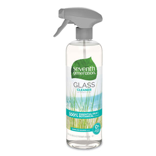 Seventh Generation® Natural Glass and Surface Cleaner, Sparkling Seaside, 23 oz,Trigger Bottle, 8/CT (SEV44712CT)