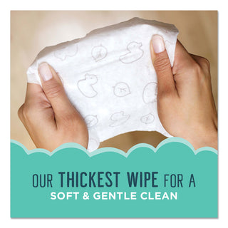 Seventh Generation® Free & Clear Baby Wipes, Unscented, White, 64 Wipe Pack (SEV34208PK)