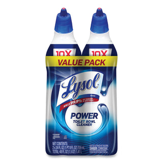 LYSOL® Brand Disinfectant Toilet Bowl Cleaner, Wintergreen, 24oz Bottle, 2/Pack (RAC98016PK) (RAC98016PK)