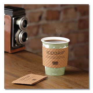 Eco-Products® EcoGrip Hot Cup Sleeves - Renewable & Compostable, 1300/CT (ECOEG2000)