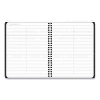 AT-A-GLANCE® Contemporary Lite Weekly/Monthly Planner, 8.75 x 7, Black Simulated Leather Cover, 12-Month (Jan to Dec): 2025 (AAG7054XL05)