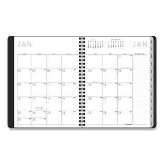 AT-A-GLANCE® Contemporary Lite Weekly/Monthly Planner, 8.75 x 7, Black Simulated Leather Cover, 12-Month (Jan to Dec): 2025 (AAG7054XL05)