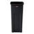 Rubbermaid® Commercial Untouchable Square Waste Receptacle, 23 gal, Plastic, Black (RUB356988BK)