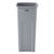 Rubbermaid® Commercial Untouchable&reg; Square Plastic Indoor Trash Can, 23 Gallon, Gray (RCP356988GY)