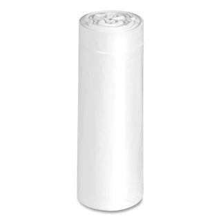 Earthsense® Commercial Linear-Low-Density Recycled Tall Kitchen Bags, 13 gal, 0.85 mil, 24" x 33", White, 150/Box (WBIRNW1K150V)