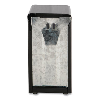San Jamar® Tabletop Napkin Dispenser, Tall Fold, 3 3/4 x 4 x 7 1/2, Capacity: 150, Black (H900BK)