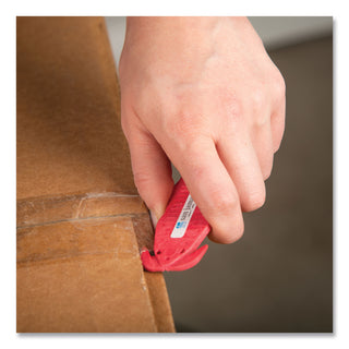 San Jamar® Klever Kutter Safety Cutter, 3 Razor Blades, Red (SANKK403)