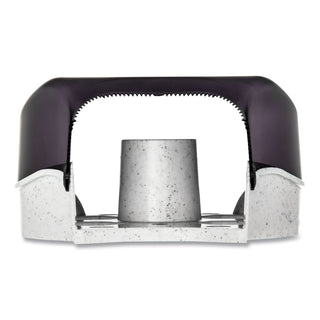 San Jamar® Single-Roll Jumbo Bath Tissue Dispenser, 10 1/4 x 5 5/8 x 12, Black Pearl (SANR2000TBK)