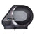 San Jamar® Quantum 12"-13" JBT Dispenser, Classic, 22 x 5 7/8 x 16 1/2, Black Pearl (R6500TBK)