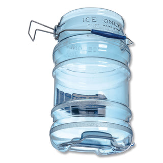 San Jamar® Saf-T-Ice Tote, 6gal Capacity, Transparent Blue (SJMSI6000) (SANSI6000)