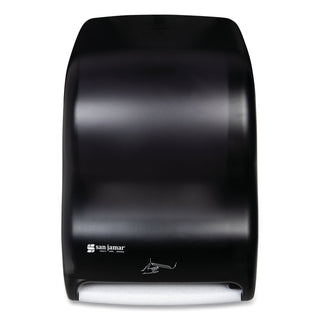 San Jamar® Smart System with iQ Sensor Towel Dispenser, 11 3/4 x 9 x 15 1/2, Black Pearl (SANT1400TBK)