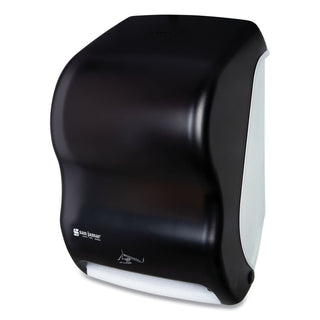 San Jamar® Smart System with iQ Sensor Towel Dispenser, 11 3/4 x 9 x 15 1/2, Black Pearl (SANT1400TBK)