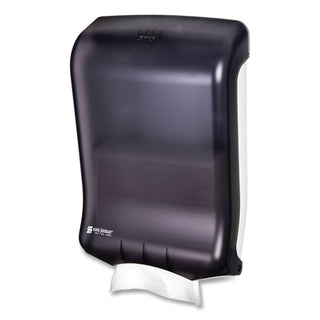 San Jamar® Ultrafold Multifold/C-Fold Towel Dispenser, Classic, Black, 11 3/4 x 6 1/4 x 18 (SJMT1700TBK)