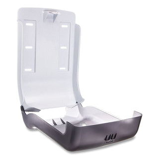 San Jamar® Ultrafold Multifold/C-Fold Towel Dispenser, Classic, Black, 11 3/4 x 6 1/4 x 18 (SJMT1700TBK)