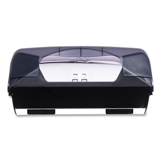 San Jamar® Ultrafold Multifold/C-Fold Towel Dispenser, Oceans, Black, 11 3/4 x 6 1/4 x 18 (T1790TBK)
