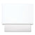 San Jamar® Singlefold Paper Towel Dispenser, White, 10 3/4 x 6 x 7 1/2 (T1800WH)
