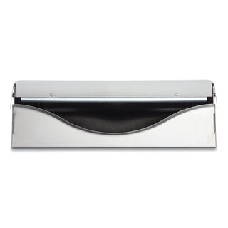 San Jamar® C-Fold/Multifold Towel Dispenser, Stainless Steel, 11 3/8 x 4 x 14 3/4 (T1900SS)
