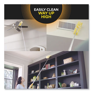 Swiffer® Dusters Heavy Duty 3' Extended Handle Kit, 1 Kit (Handle+3 Dusters), 6 Kit/Case, 6 Total (PGC82074)