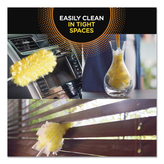 Swiffer® Dusters Heavy Duty, Dust Lock Fiber, Yellow, Unscented, 6 Refills (PGC21620BX) (PGC21620BX)