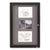 Quartet® Enclosed Fabric-Cork Board, 24 x 36, Gray Surface, Graphite Aluminum Frame (QRT2363L)