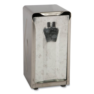 San Jamar® Tabletop Napkin Dispenser, Tall Fold, 3 3/4 x 4 x 7 1/2, Capacity: 150, Chrome (SANH900X)