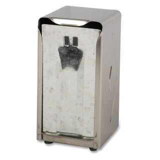 San Jamar® Tabletop Napkin Dispenser, Tall Fold, 3 3/4 x 4 x 7 1/2, Capacity: 150, Chrome (SANH900X)