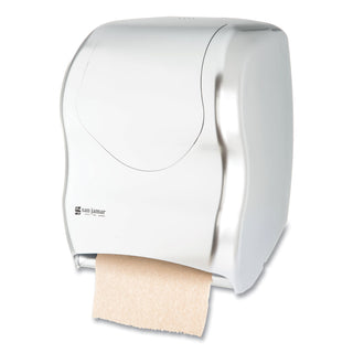 San Jamar® Tear-N-Dry Touchless Roll Towel Dispenser, 16 3/4 x 10 x 12 1/2, Silver (SJMT1370SS)