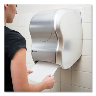 San Jamar® Tear-N-Dry Touchless Roll Towel Dispenser, 16 3/4 x 10 x 12 1/2, Silver (SJMT1370SS)