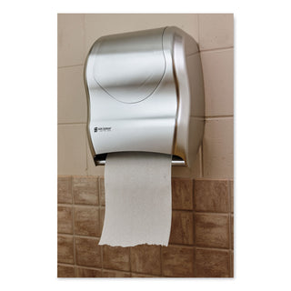 San Jamar® Tear-N-Dry Touchless Roll Towel Dispenser, 16 3/4 x 10 x 12 1/2, Silver (SJMT1370SS)