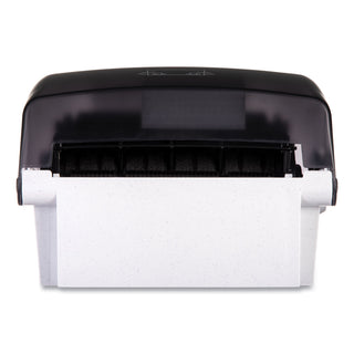 San Jamar® Simplicity Mechanical Roll Towel Dispenser, 15.25" x 13" x 10.25", Black (SJMT7400TBK)