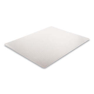 deflecto® ExecuMat All Day Use Chair Mat for High Pile Carpet, 46 x 60, Rectangular, Clear (DEFCM17443F)