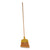 Boardwalk® Angler Broom, 53" Handle, Yellow (BWK932AEA)