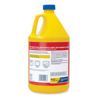 Zep Commercial® High Traffic Carpet Cleaner, 1 gal, 4/Carton (ZPEZUHTC128CT)