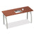 Linea Italia® Trento Line Rectangular Desk, 59.13w x 23.63d x 29.5h, Cherry (LITTR742CH)