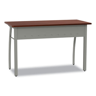 Linea Italia® Trento Line Rectangular Desk, 47.25w x 23.63d x 29.5h, Cherry (LITTR733CH)