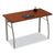 Linea Italia® Trento Line Rectangular Desk, 47.25w x 23.63d x 29.5h, Cherry (LITTR733CH)
