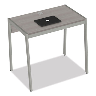 Linea Italia® Klin Desk, 33w x 19d x 29.5h, Ash (LITKLIN740ASH)
