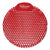 Fresh Products Slant7 with Terminator Urinal Screen, Evergreen Scent, Red, 5/Box (FRSS7TBX)