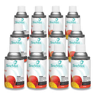 TimeMist® Premium Metered Air Freshener Refill, Mango, 6.6 oz Aerosol, 12/Carton (TMS1042810)