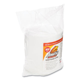 2XL Gym Wipes Advantage, 6 x 8, White, Unscented, 900/Roll, 4 Rolls/Ct (TXLL36)