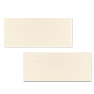 Neenah Paper CLASSIC CREST #10 Envelope, Commercial Flap, Gummed Closure, 4.13 x 9.5, Baronial Ivory, 500/Box (NEE6557100)