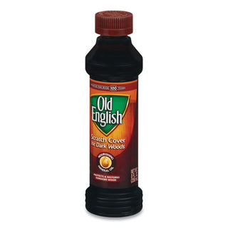 OLD ENGLISH® Furniture Scratch Cover, For Dark Woods, 8oz Bottle (75144RC)