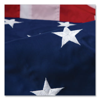 Advantus All-Weather Outdoor U.S. Flag, Heavyweight Nylon, 4 ft x 6 ft (AVTMBE002220)