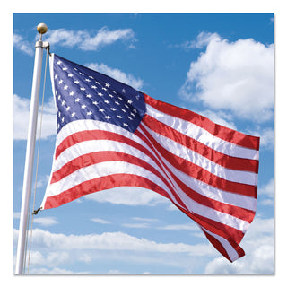 Advantus All-Weather Outdoor U.S. Flag, Heavyweight Nylon, 4 ft x 6 ft (AVTMBE002220)